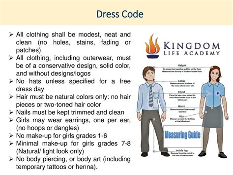 dress code uniform.